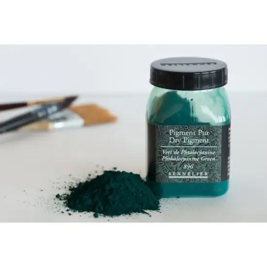 Sennelier Dry Pigment 896 Phthalo Green {4}