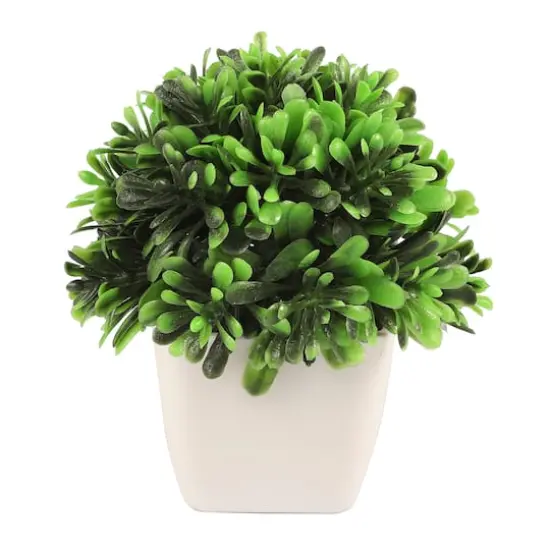 3.75" Premade Green Boxwood Topiaries in Plastic Pots, 4ct. by Ashland&reg; {3}