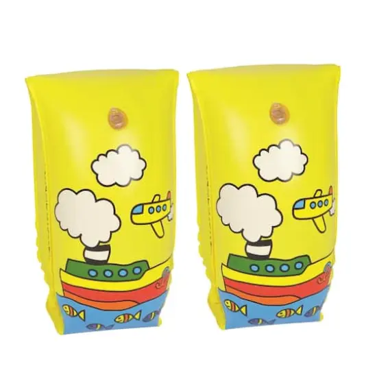 Pool Central® 12" Inflatable Kiddie Voyage Swimming Pool Arm Float Set {1}