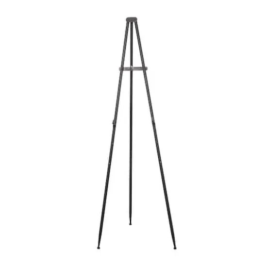 Black Traditional Easel, 24" x 17" x 70" {3}