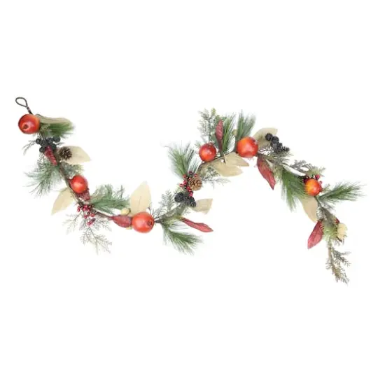6ft. Red Mixed Berry & Pine Artificial Garland {1}