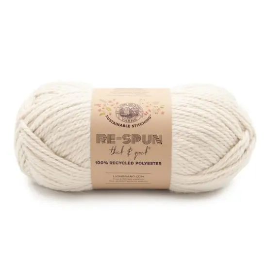 Lion Brand&reg; Re-Spun Thick & Quick&reg; Yarn Whipped Cream {1}
