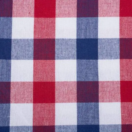 DII&reg; Red & Blue Check Cloth Dinner Napkins, 6ct. {7}