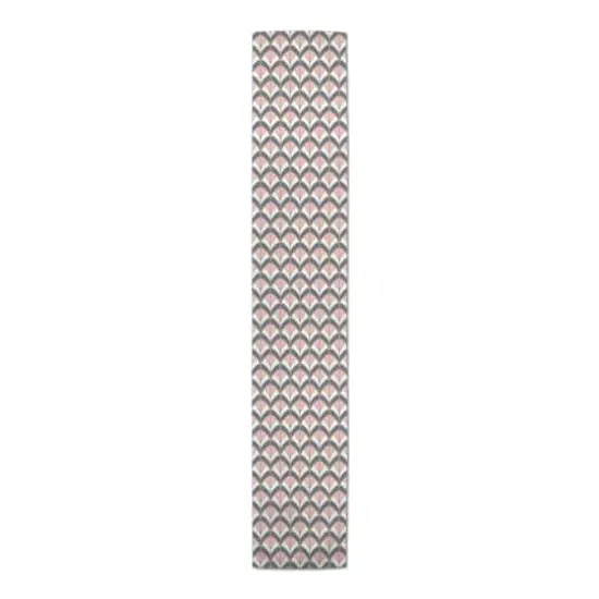 Art Deco Bright Indoor/Outdoor Table Runner {1}