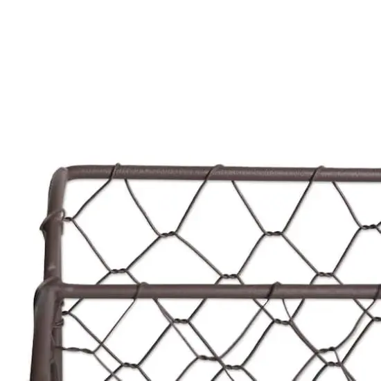 DII&reg; Chicken Wire Desktop Letter Holder {3}