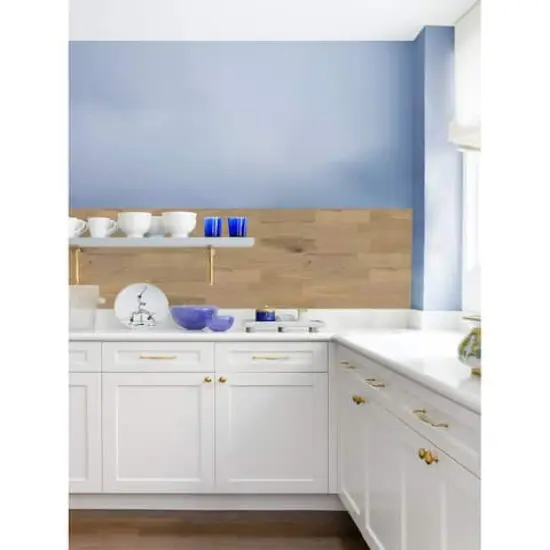 WallPops Faux Wood Natural Peel & Stick Wall Tiles {3}