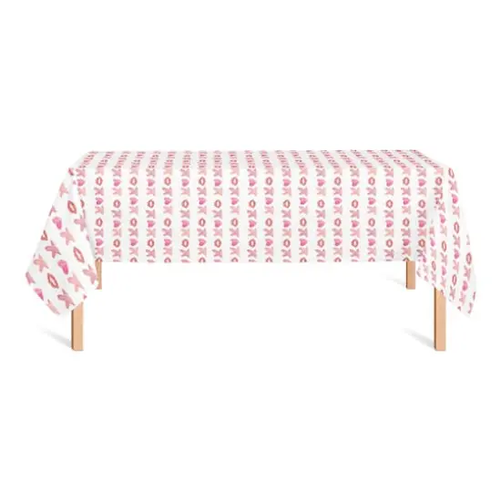 Lipstick XO Pattern 58" x 102" Tablecloth {3}