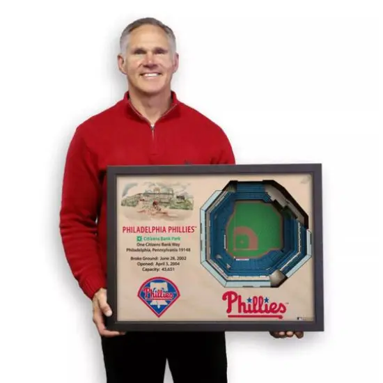 MLB 25-Layer StadiumView Wall Art Philadelphia Phillies {4}