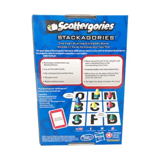 Scattergories Stackagories {4}