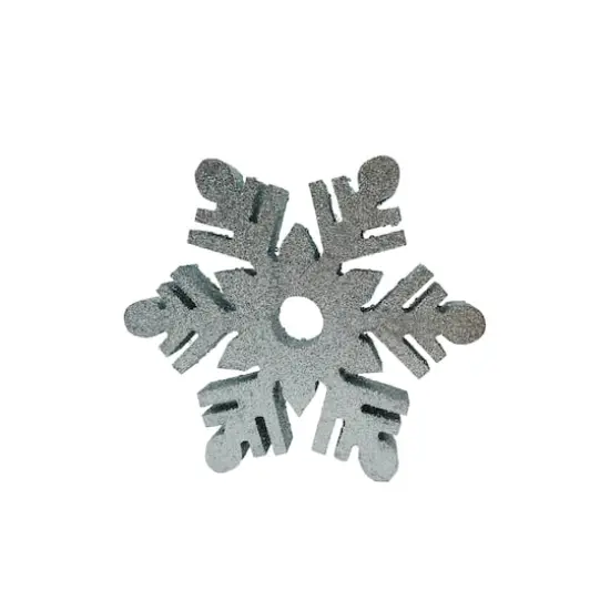 Glitter Snowflake Tabletop D&eacute;cor by Ashland&reg; Blue {3}