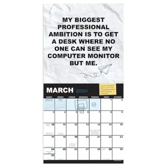 TF Publishing 2024 Per My Previous Email Mini Calendar {4}