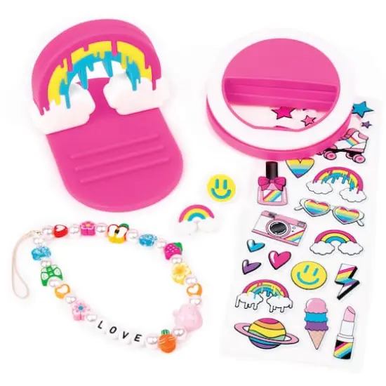 Make It Real™ 3C4G Customize Your Phone Case Tech Accessories Set {1}