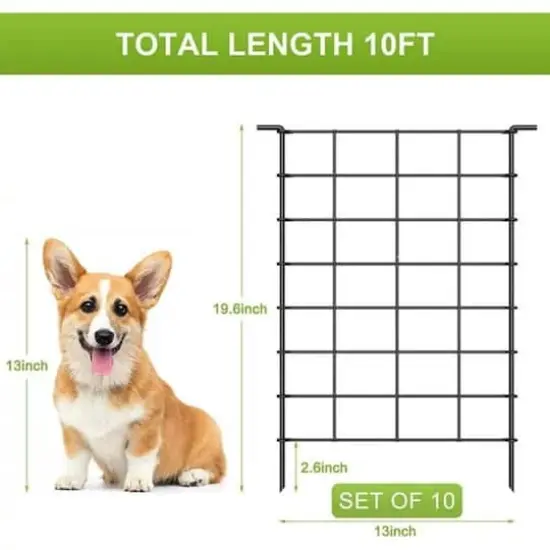 NEX&trade; Animal Barrier with Rectangle Metal Wire, 10ct. {3}