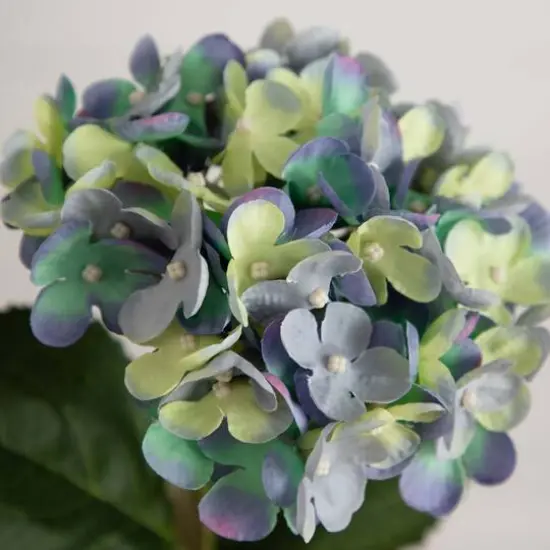 20" Blue Hydrangea Flower Stems, 3ct. {6}