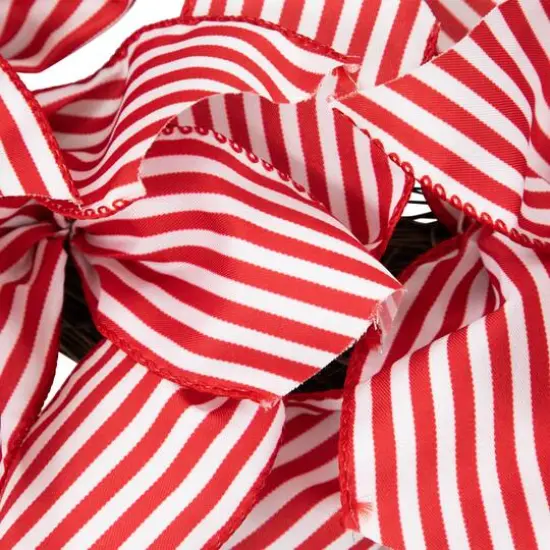 24" Stars & Stripes Patriotic Ribbon Wreath {6}