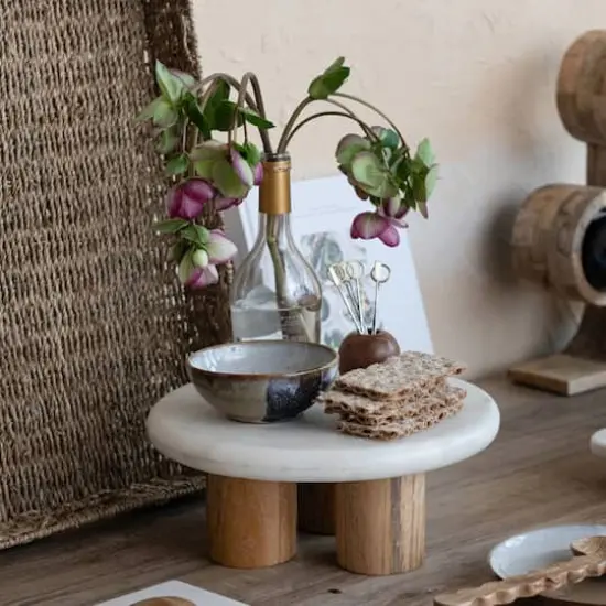 Hello Honey&reg; 5" Tan & White Earthen Charm Stoneware Bowls, 4ct. {3}