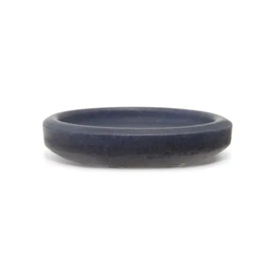 Dritz&reg; 18mm Recycled Paper Round Button, 9ct. Dark blue {7}