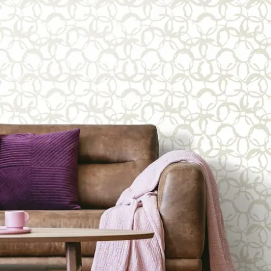 RoomMates Scattered Rings Peel & Stick Wallpaper {6}