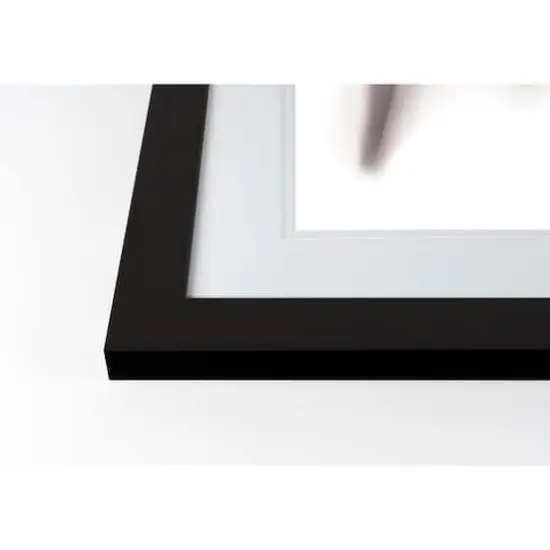 Vampire Lips Black Framed Print Wall Art {3}