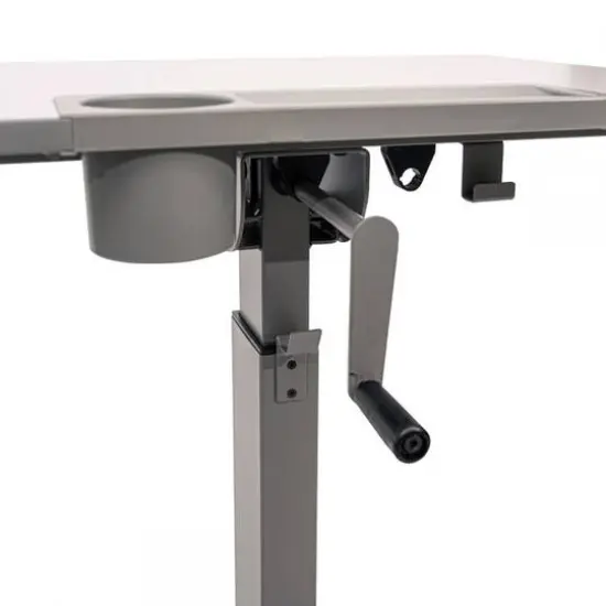 Luxor Student Sit Stand Desk with Crank Handle {9}
