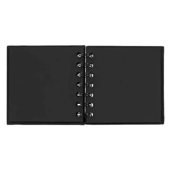 4" x 4" Spiral Bound Scrapbook Albums, 3ct. by Recollections&trade; Black {3}