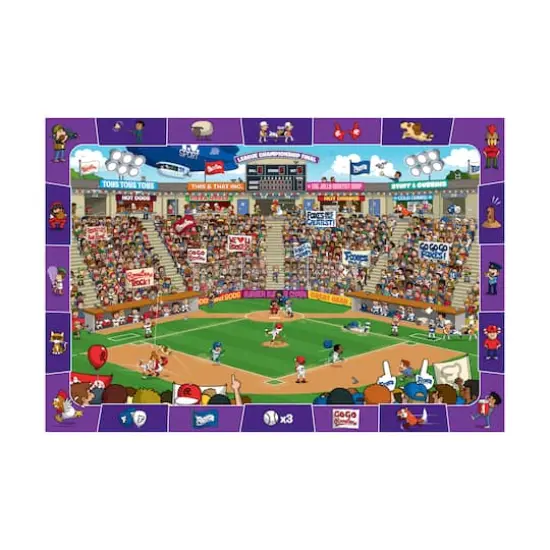 Spot & Find Puzzle Game - Baseball: 100 Pcs {1}