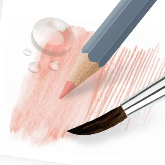 Faber-Castell® Goldfaber Aqua 12 Color Skin Tone Watercolor Pencil Set {4}