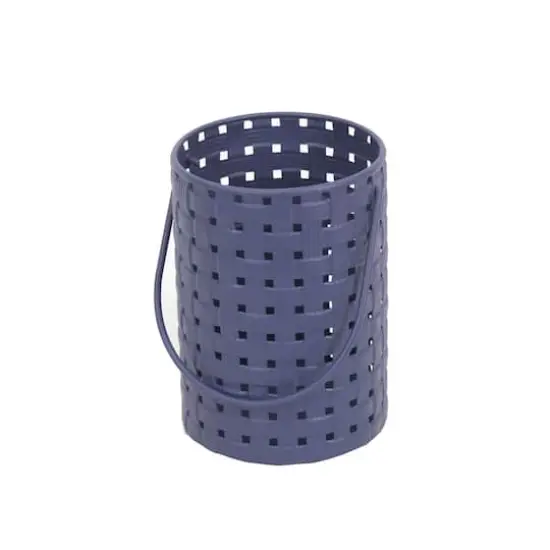 5.75" Blue Decorative Metal Bucket by Ashland&reg; {3}