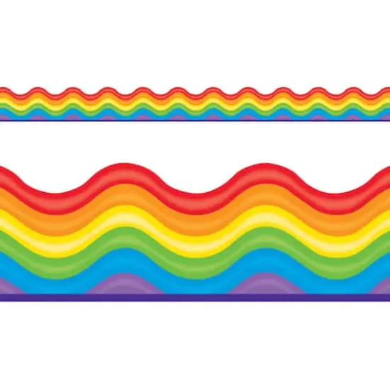 Trend Enterprises&reg; Terrific Trimmers&reg; Rainbow Promise Border, 39ft. {1}