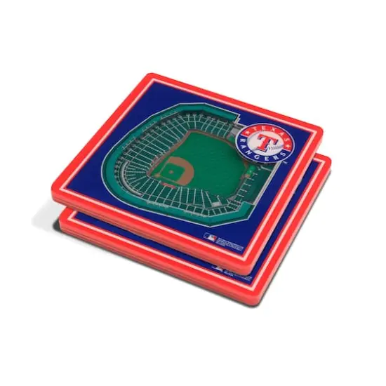 MLB 3D StadiumView Coasters Texas Rangers {1}