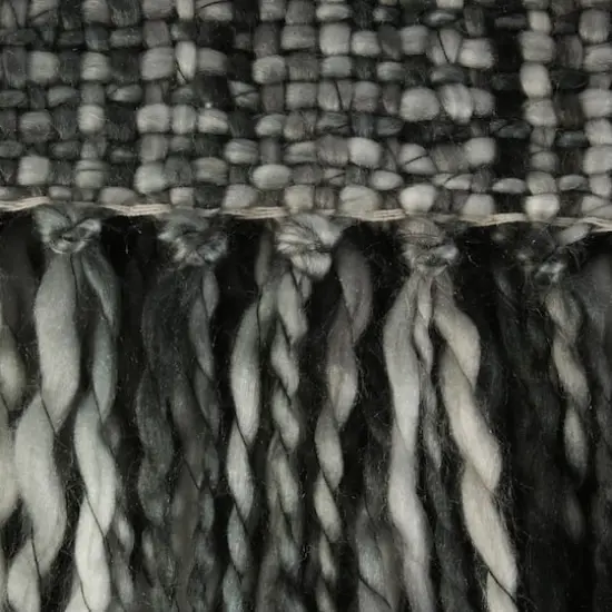 DII&reg; Mineral Gray Variegated Acrylic Woven Throw {3}