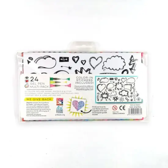 Bright Stripes 24-Color Gel Pen Multi-Pack {5}