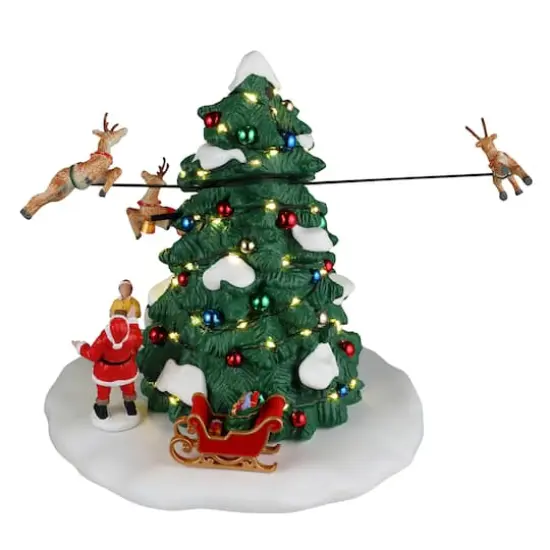 Lemax® Santa's Wonderland Reindeer Races {4}