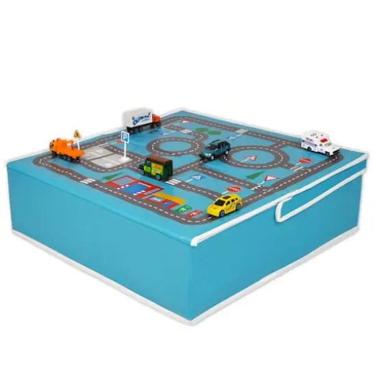 Fun2Give&reg; Pop-it-Up&reg; Garage with Road Playmat and Storage {4}