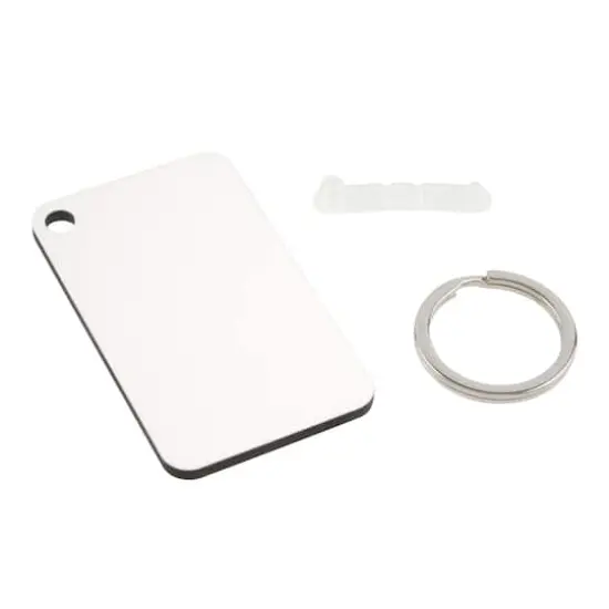 Rectangle Sublimation Keychains by Make Market&reg;, 4ct. {1}