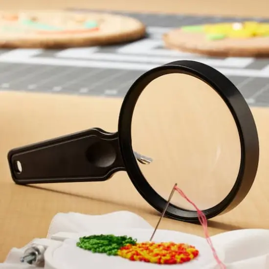 2x to 4.5x Bifocal Lens Hand Magnifier by Loops & Threads&reg; {3}