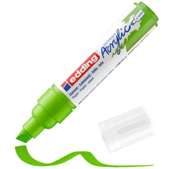 edding&reg; 5000 Broad Acrylic Marker Yellow Green {6}