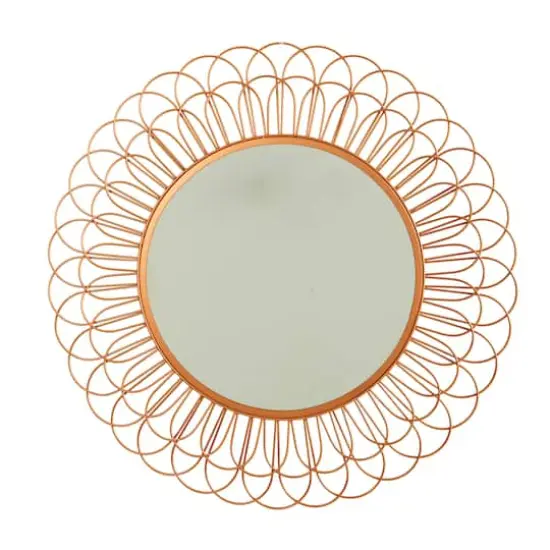 34" Scalloped Mirror Wall D&eacute;cor {1}