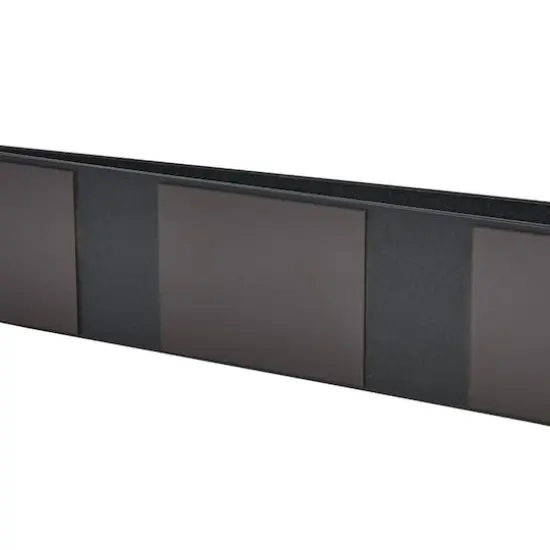 Household Essentials 16" Metal Magnetic Paper Towel Holder Black {5}