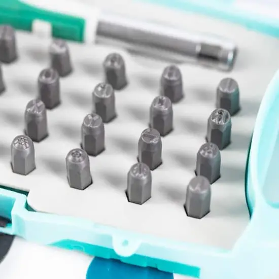 CousinDIY Stamp & Go Tools Stamping Tool Set with Blanks {8}