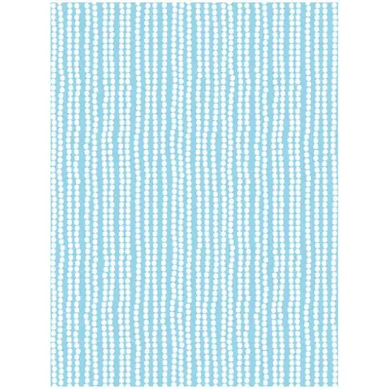 JAM Paper Blue Dynamic Dots Design Tissue Paper, 12ct. {1}
