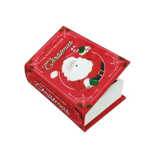 8" Red Night Before Christmas Book Tabletop Décor by Ashland® {3}