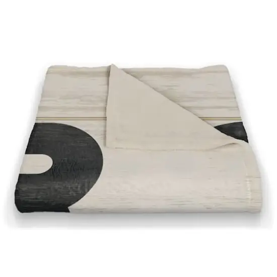 Creepy Wood Fleece Throw {4}