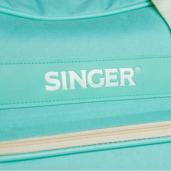 SINGER&reg; Teal Sewing Machine Carry Case {5}