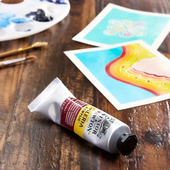 Winsor & Newton™ Galeria Acrylic™, 60mL Permanent Alizarin Crimson {7}