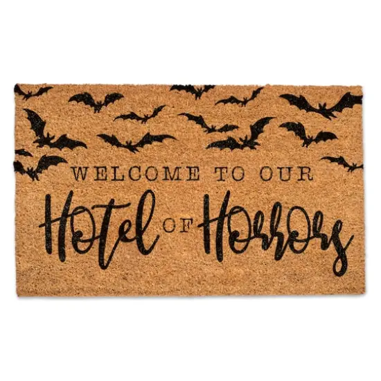Welcome to Our Hotel of Horrors Door Mat {1}