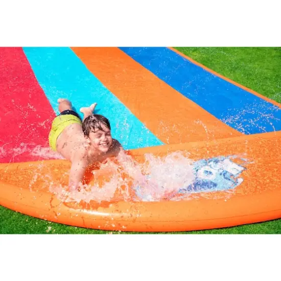 Bestway H2OGO! 16ft. Quadruple Water Slide {5}