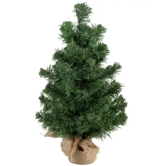 18" Unlit Pine Artificial Christmas Tree {4}