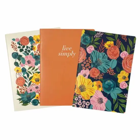 Steel Mill & Co.&reg; Garden Blooms Mini Stitch Notebook Set {1}