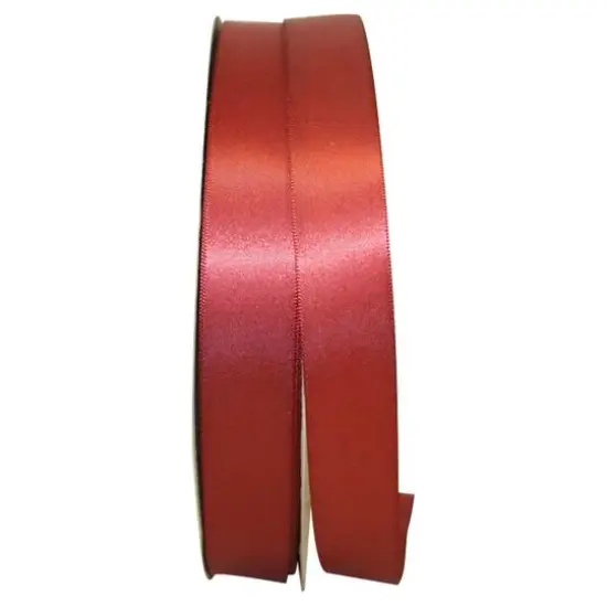 JAM Paper 7/8" x 100yd. Satin Single Face Ribbon Copper {1}